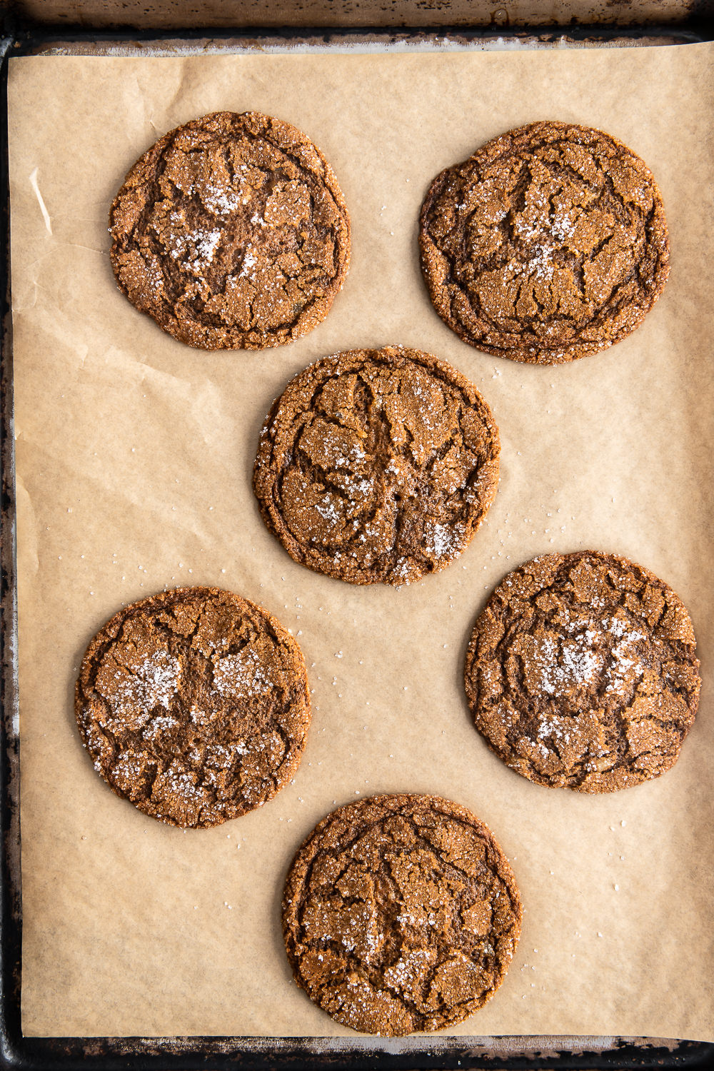 molasses crinkle cookies With Spice
