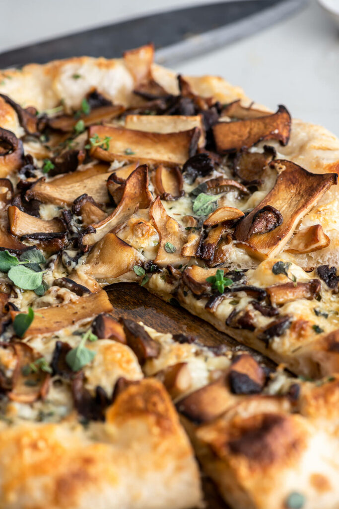 wild mushroom pizza recipe