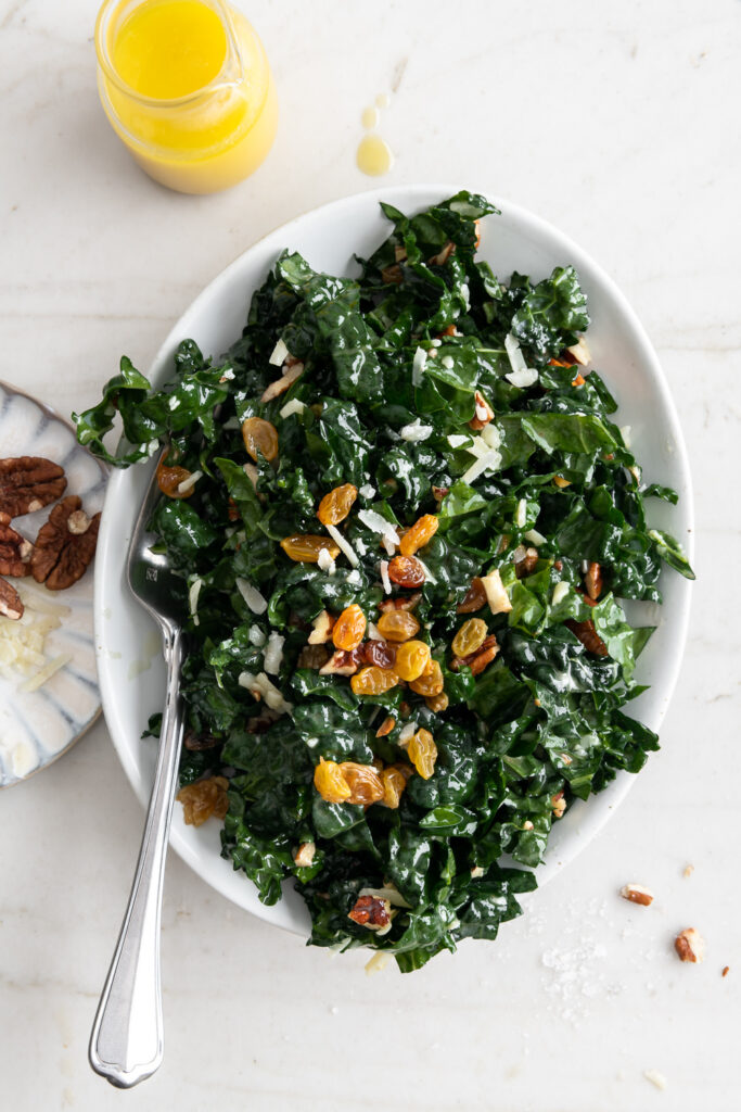 7_warm kale salad recipe