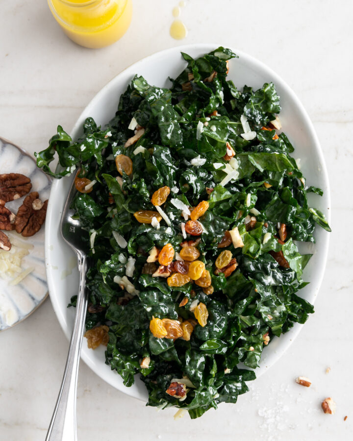 7_warm kale salad recipe