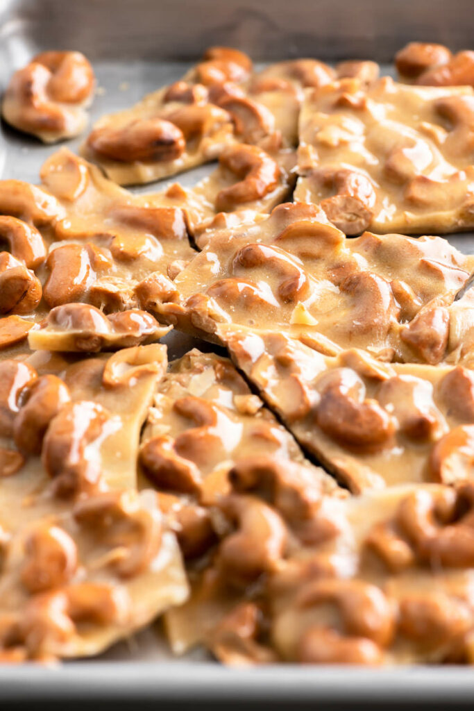 best cashew brittle recipe