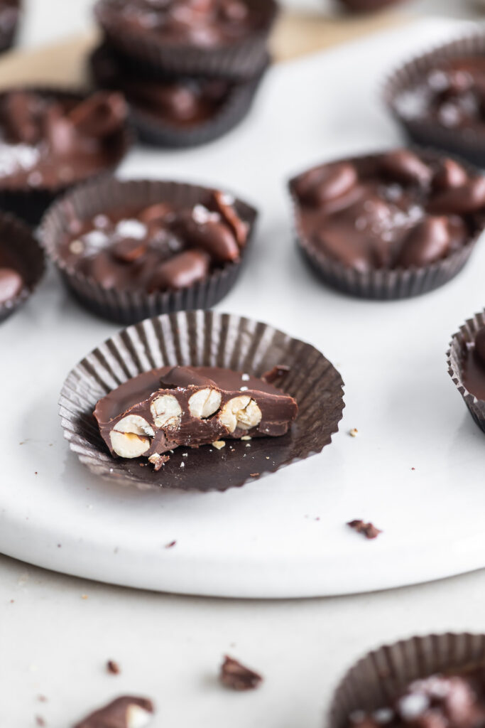 Chocolate Peanut Clusters - Vintage Kitchen Notes