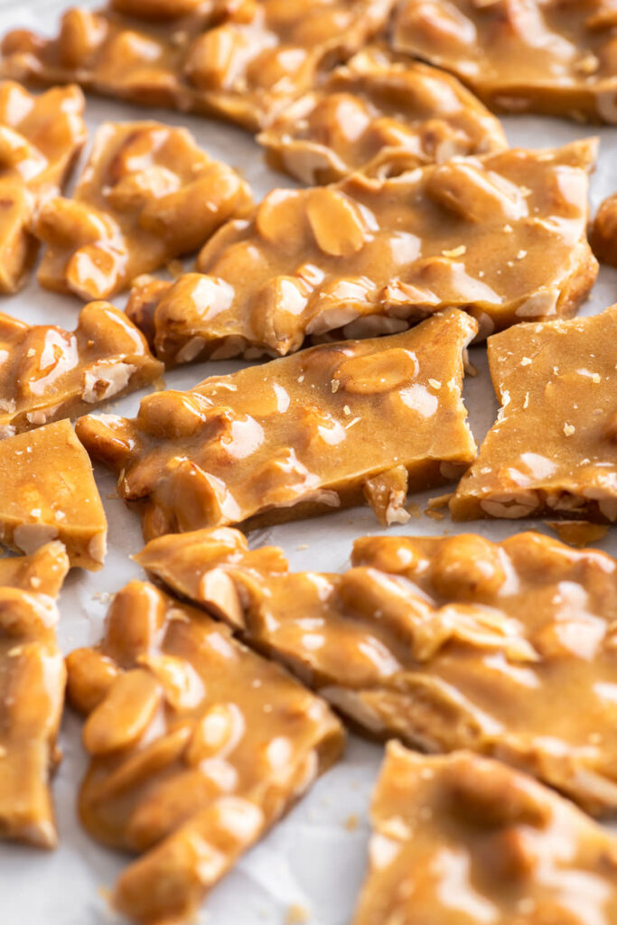 old fashioned peanut brittle recipe