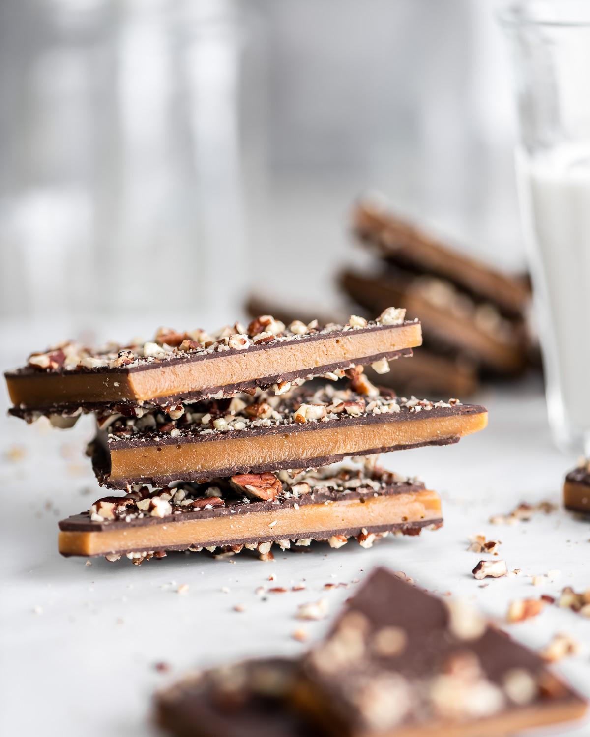 the best butter toffee recipe (buttercrunch) With Spice