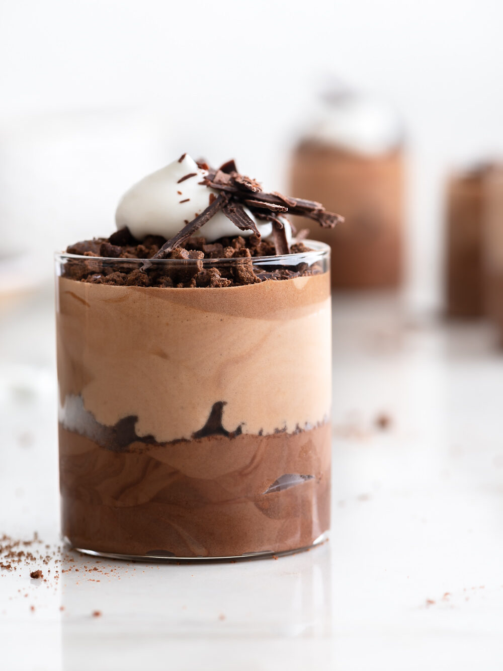 chocolate parfait cups