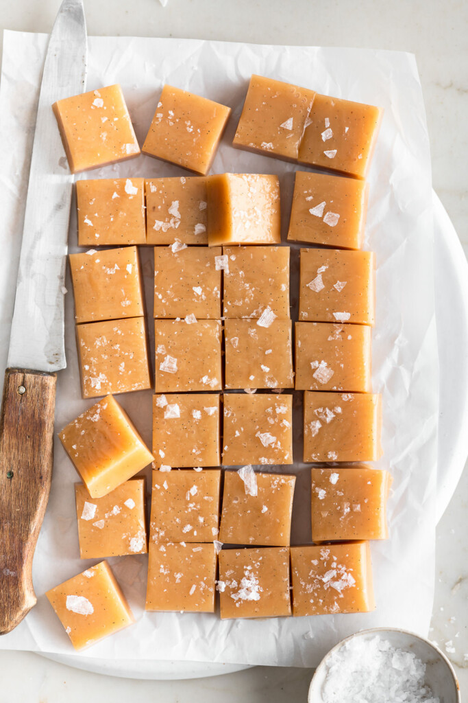 sea salt caramels