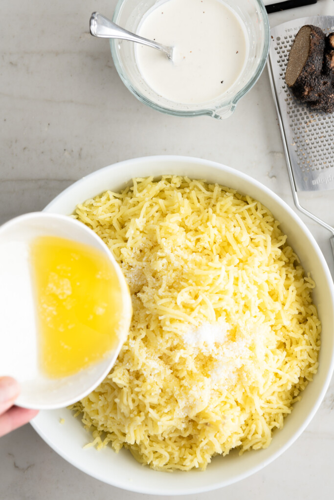 3_rice potatoes, mix in butter