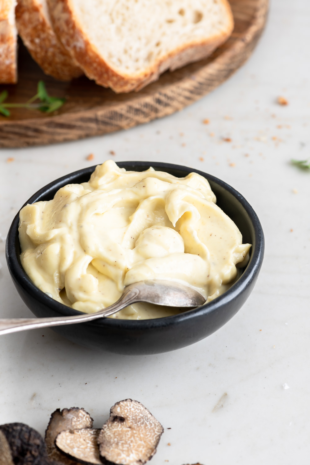 truffle aioli (fresh truffles or truffle oil!) With Spice