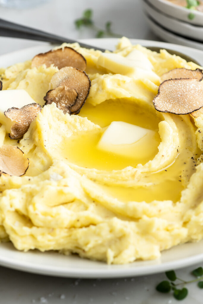 black truffle mashed potatoes