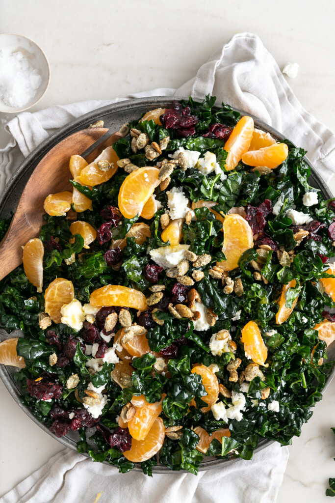 sweet kale salad