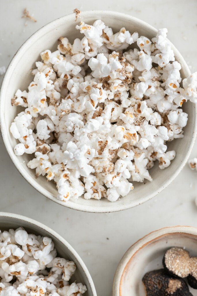 truffle parmesan popcorn