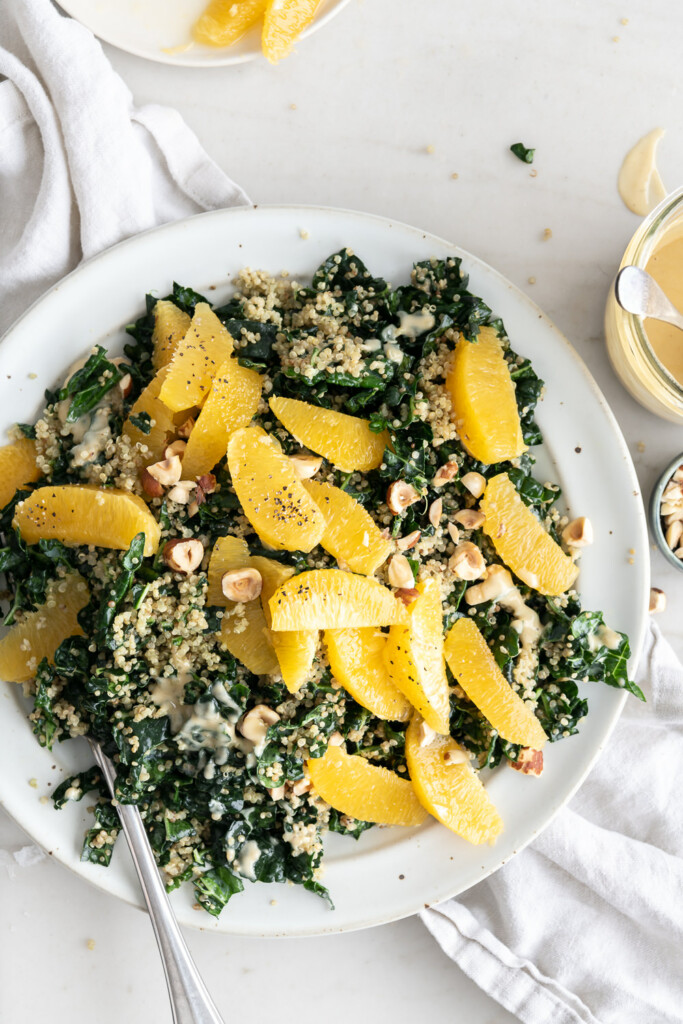 3_kale and quinoa salad