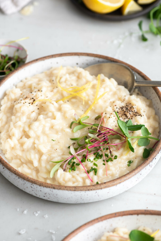 creamy lemon risotto