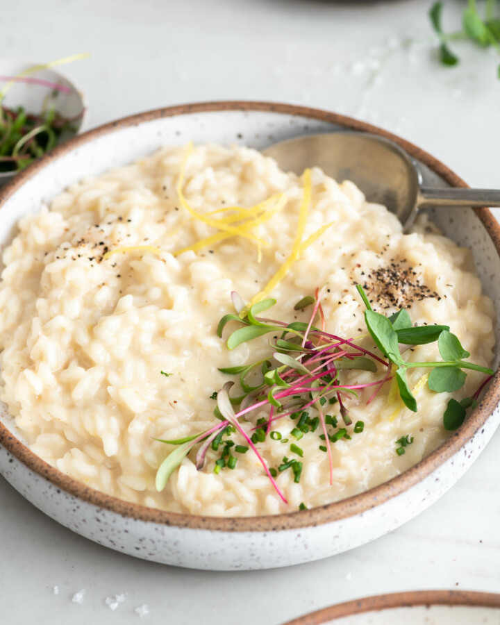 creamy lemon risotto