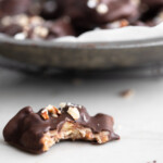 homemade chocolate turtles