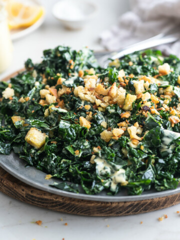 kale caesar salad recipe