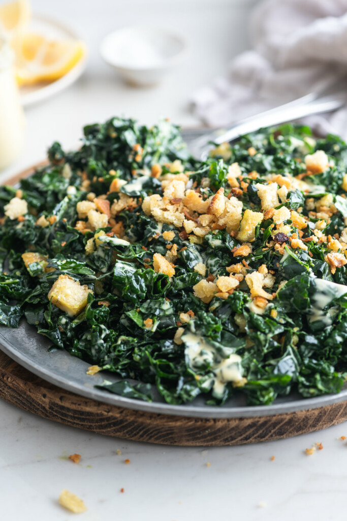 kale caesar salad recipe