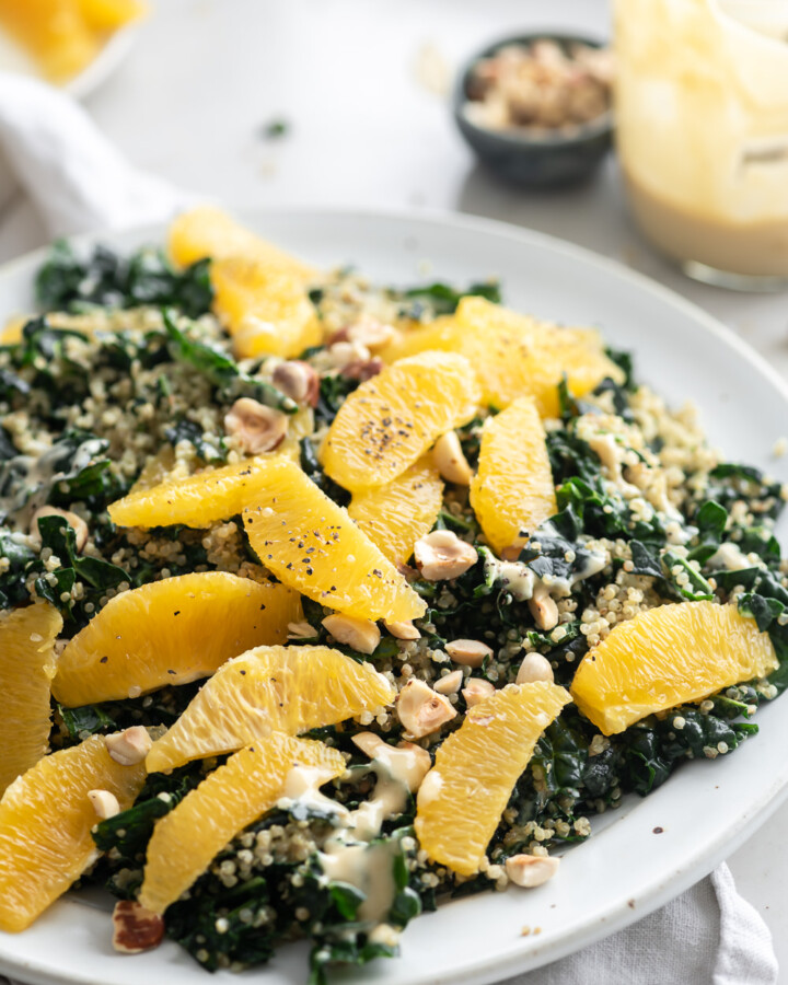 quinoa and kale salad