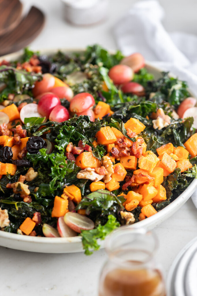 sweet potato kale salad