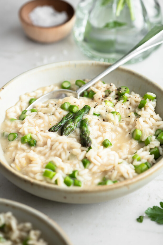 asparagus risotto recipe