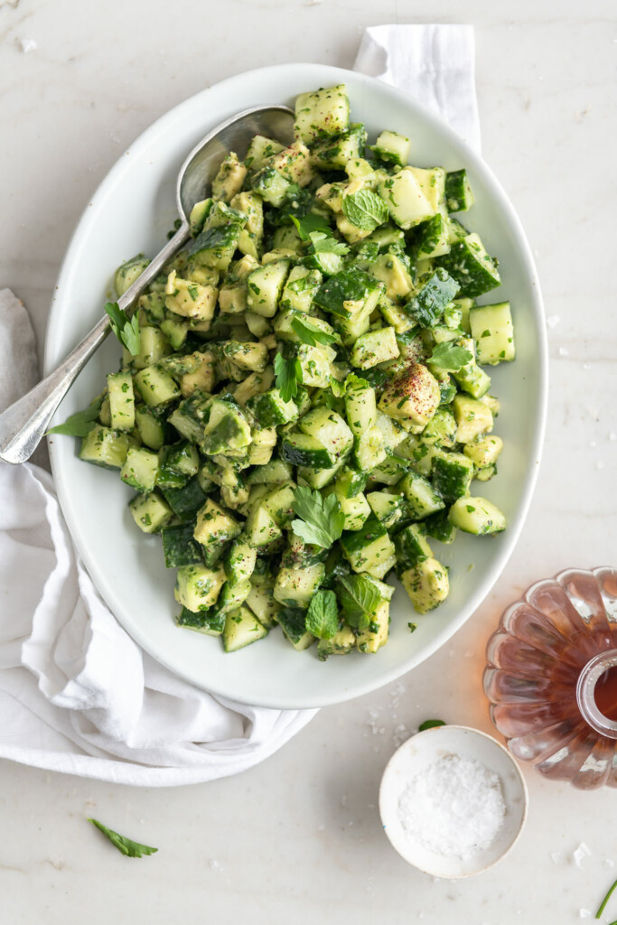 cucumber avocado salad