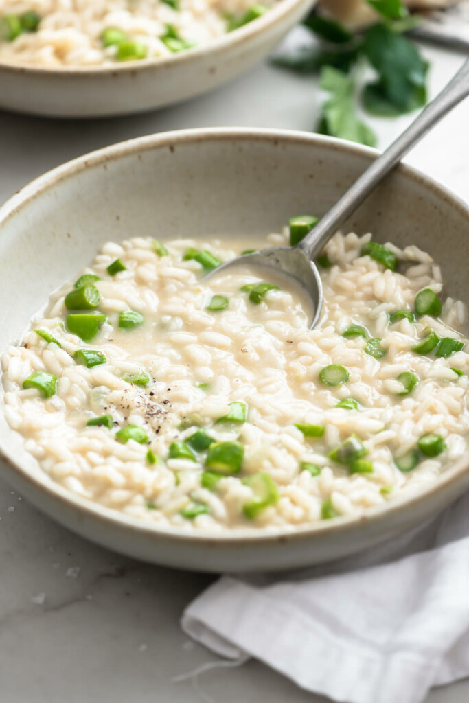 risotto with asparagus