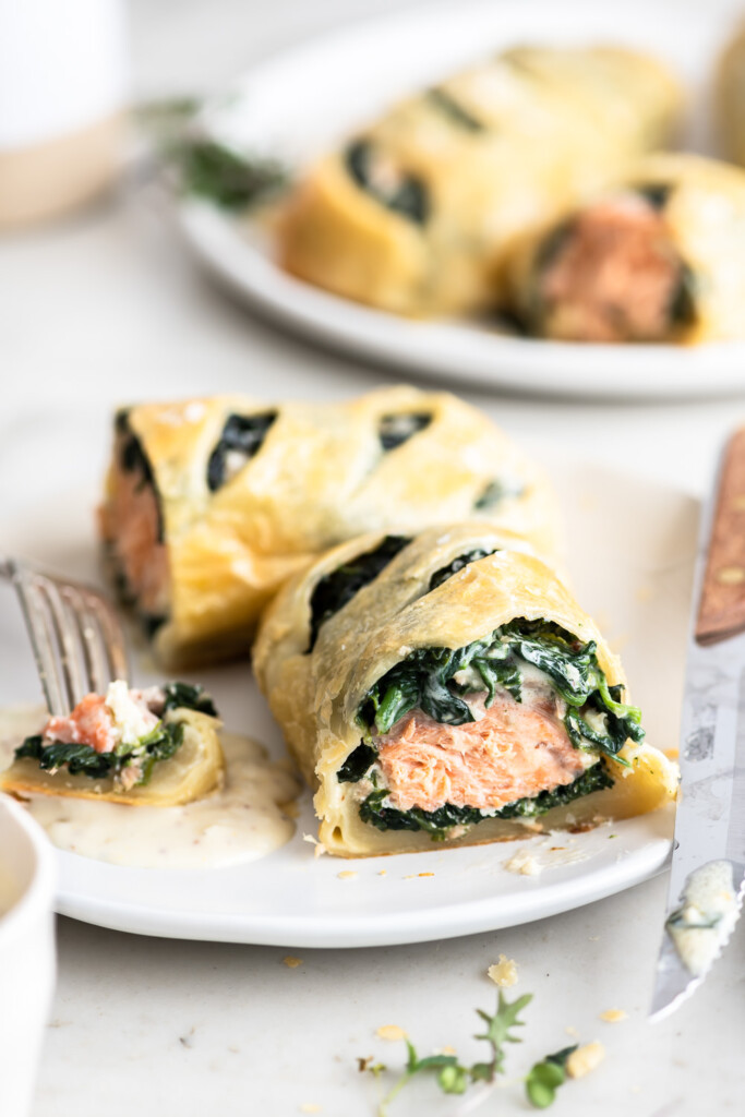 salmon en croute