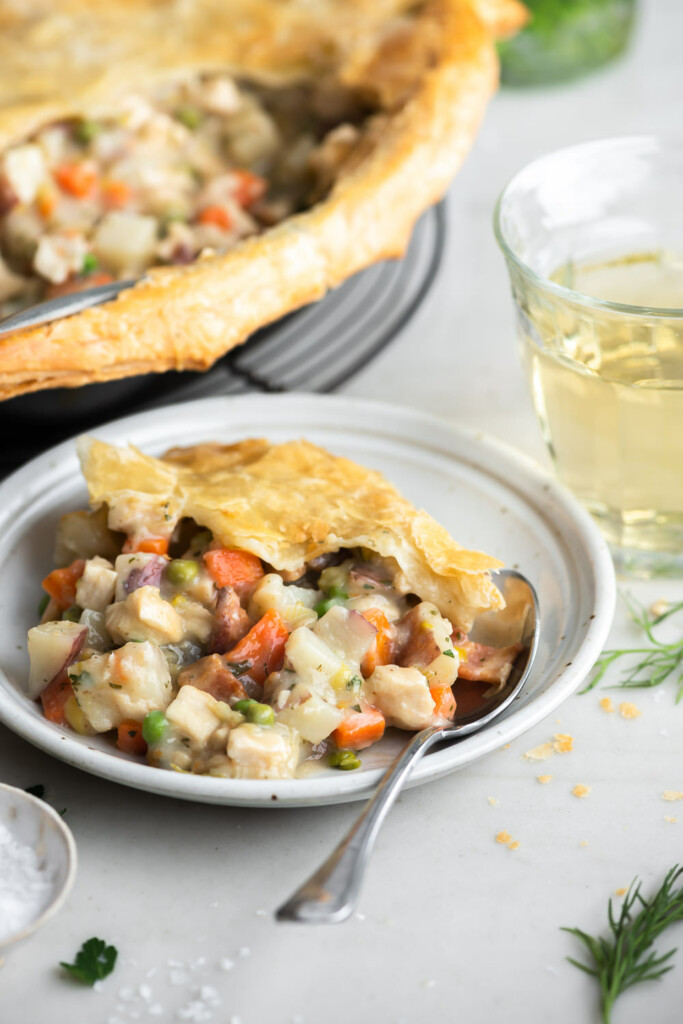 skillet chicken pot pie