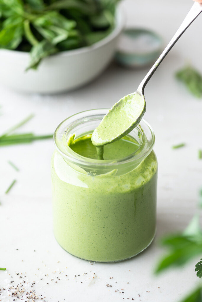 How to Make the Perfect Green Goddess Dressing - Thrillist