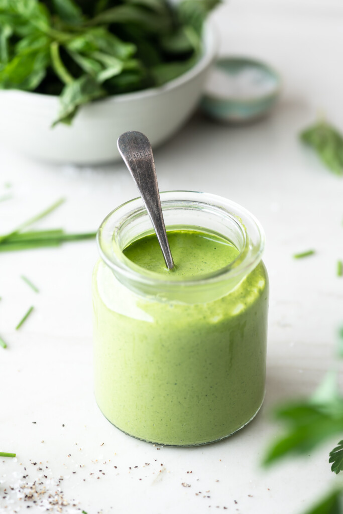 easy green goddess dressing