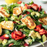 halloumi salad