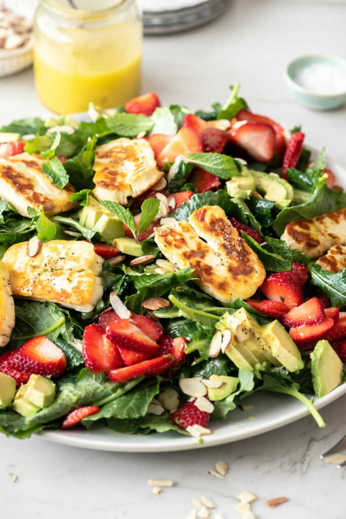 halloumi salad