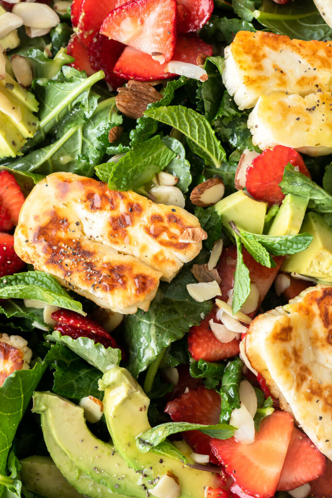 halloumi salad recipe