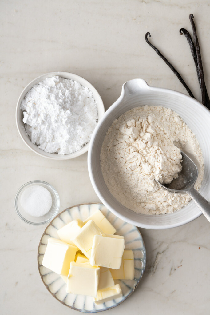 ingredients_shortbread cookie recipe