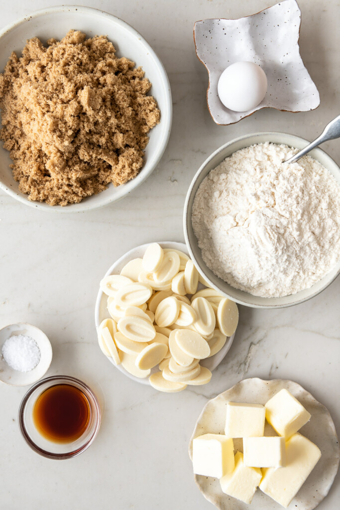 ingredients_white chocolate chip cookies