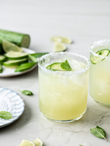 cucumber mint margarita