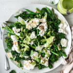 green goddess burrata salad