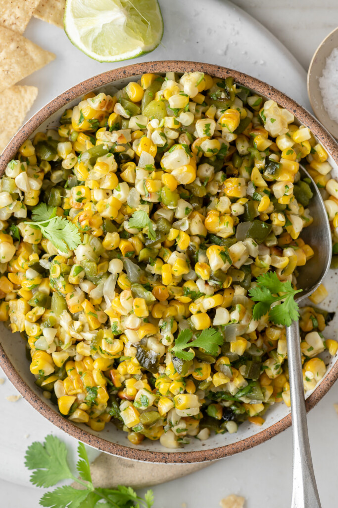 roasted chili-corn salsa