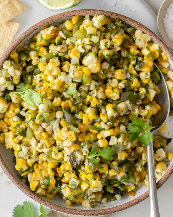 roasted chili-corn salsa