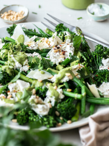 summer burrata salad