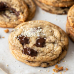 white miso chocolate chip cookies