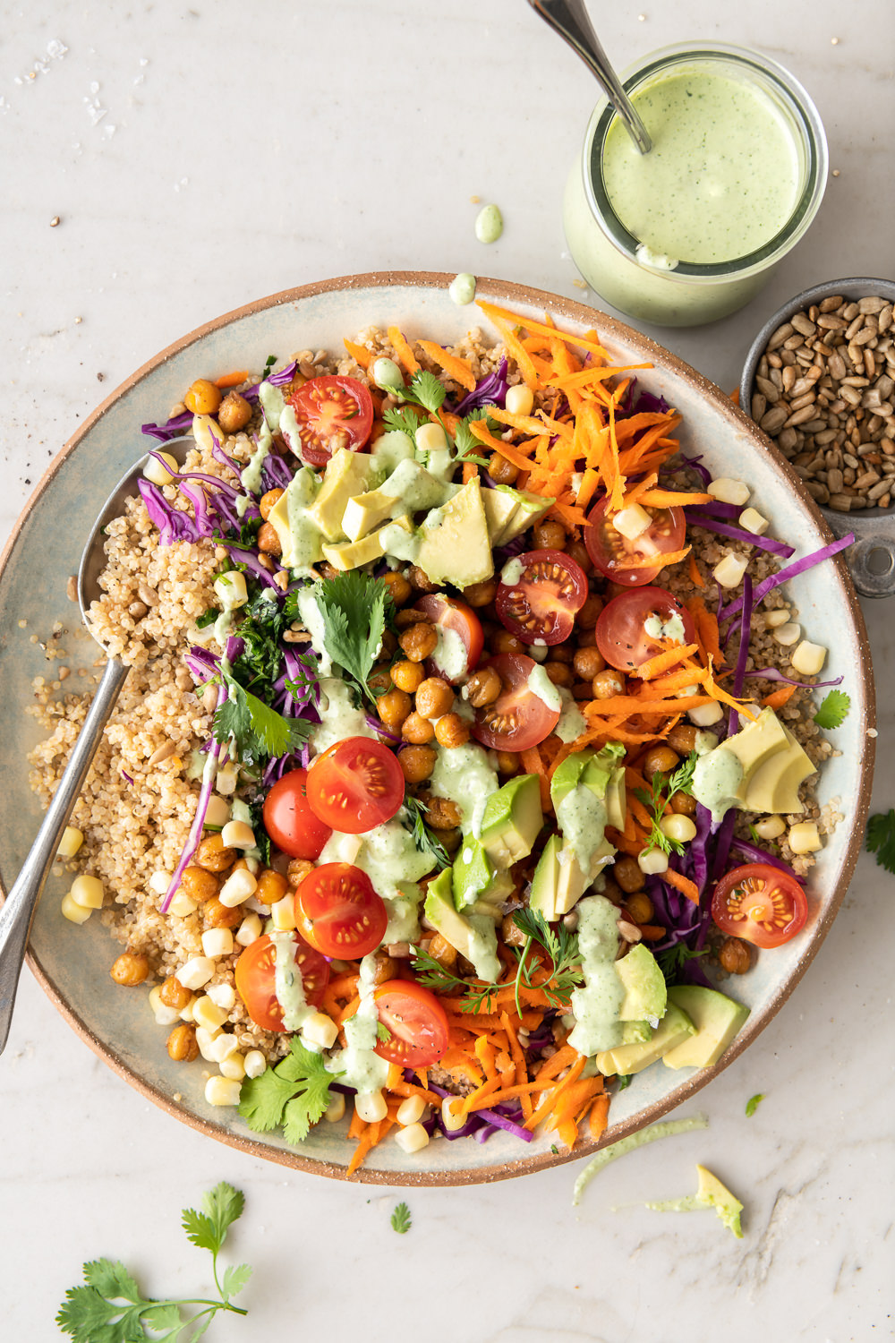 southwest quinoa salad | With Spice