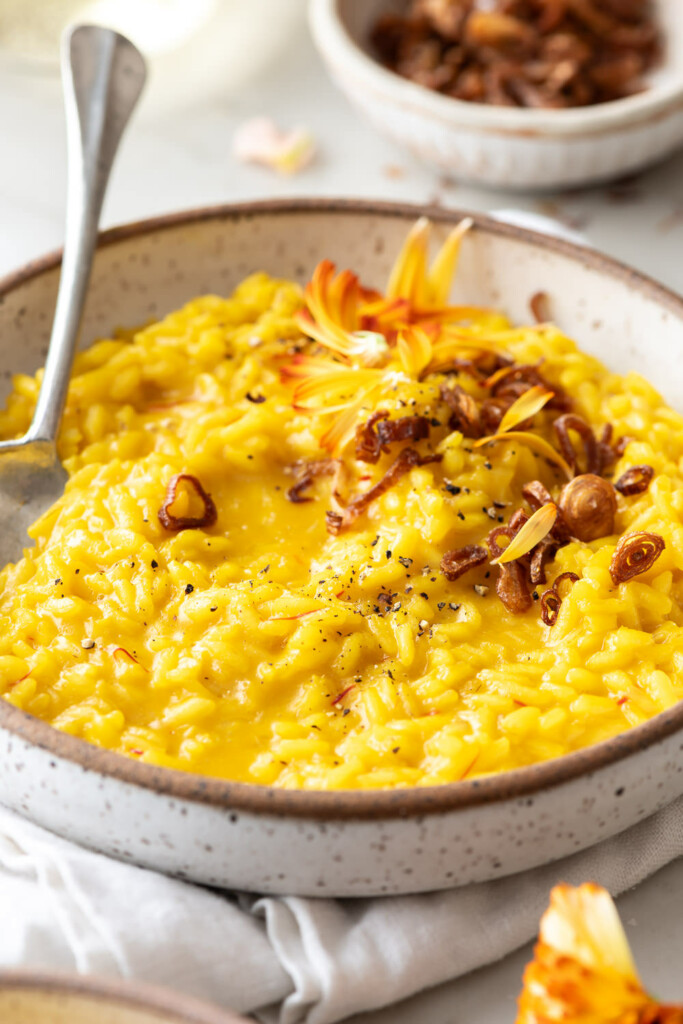 risotto alla milanese recipe