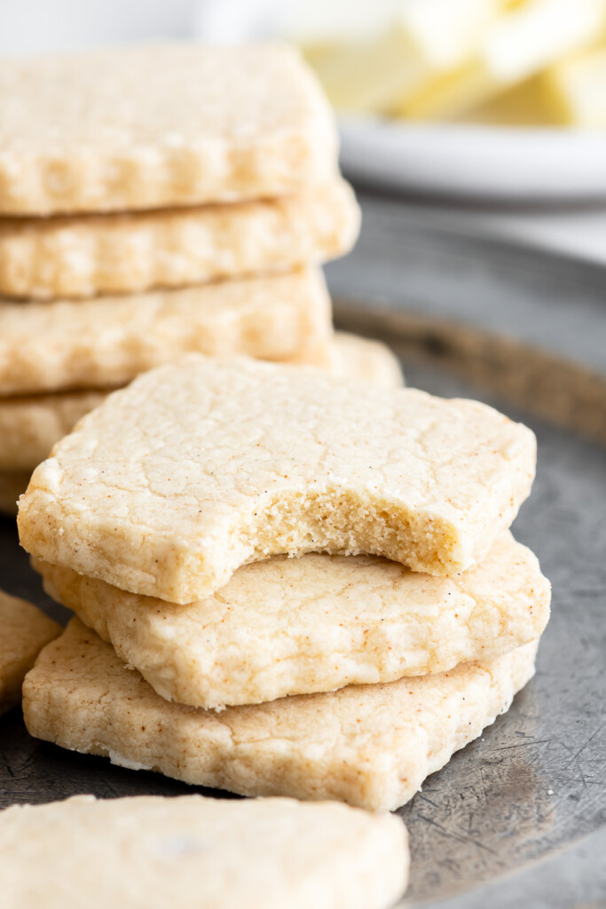 brown butter shortbread