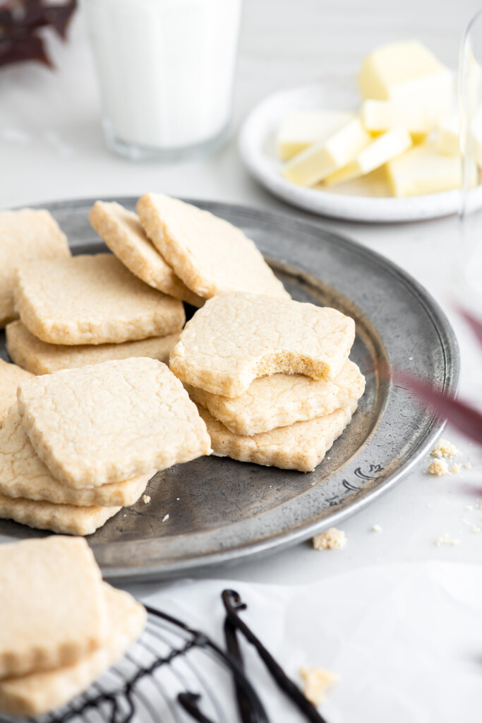 brown butter shortbread cookies