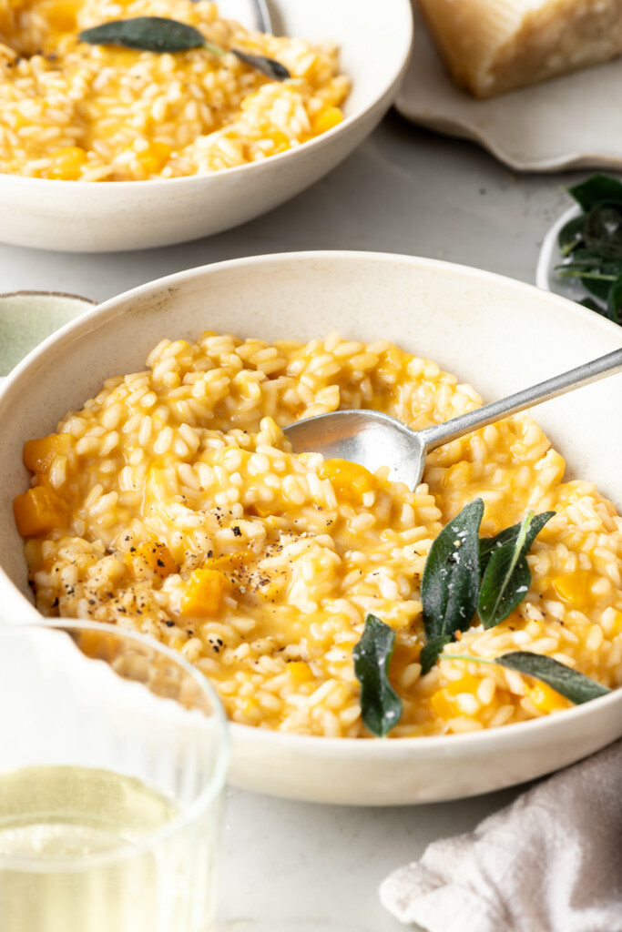 butternut squash sage risotto