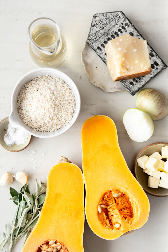 ingredients_butternut squash risotto