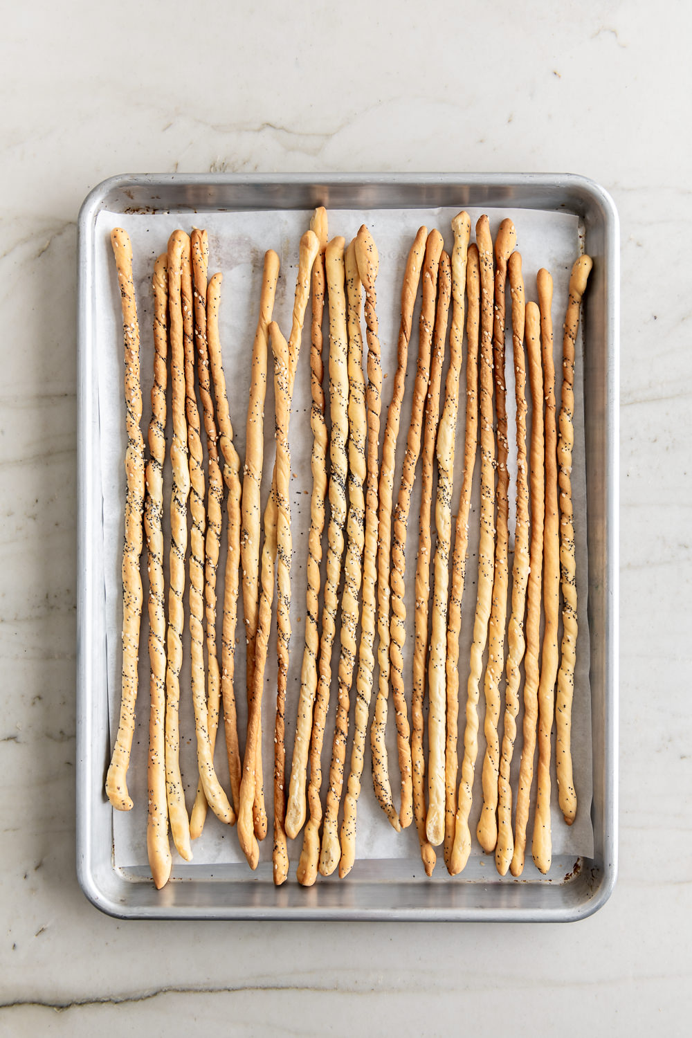 crunchy grissini (hard Italian breadsticks) With Spice