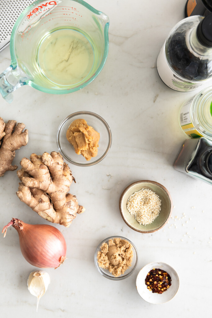 ingredients_sesame ginger dressing