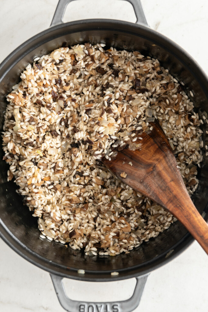 3_how to make mushroom risotto